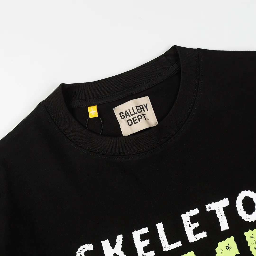 GALLERY.DEPT Summer new short-sleeved model number: D3145#P110 Color: black Size: S M L XL